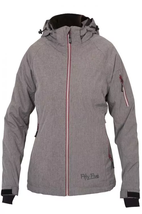 Дамско яке Fifty Five AZ2198-183724050  Водоустойчиво  Ветроустойчиво  Дишащо  Сваляема качулка  Светлосив  M