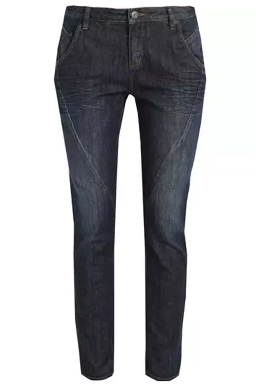 Дамски дънки Opus LEVY 193546135 10-62, Slim fit, Памук, Тъмносин, 38 EU