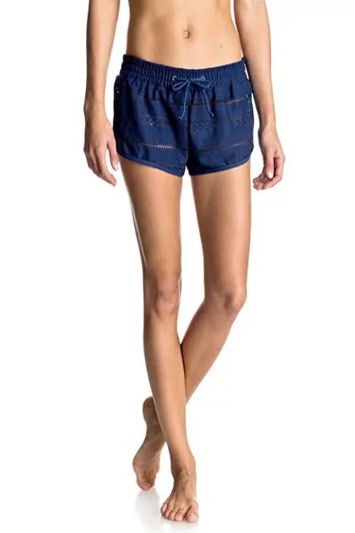 Дамски къси панталонки ROXY 372556890-A3374  Плажни  Тъмносин  S