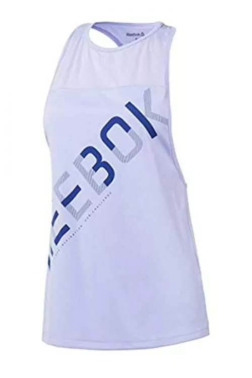 Дамски спортен топ Reebok Wor Graphic  Дишаща материя