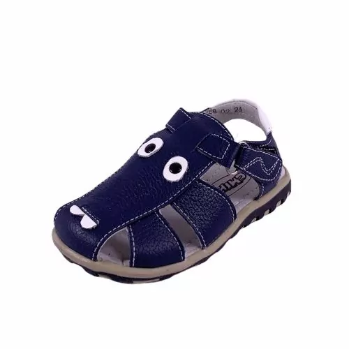 Детски сандали Chippo Kids 3882530-3  Естествена кожа  Тъмносин Бял