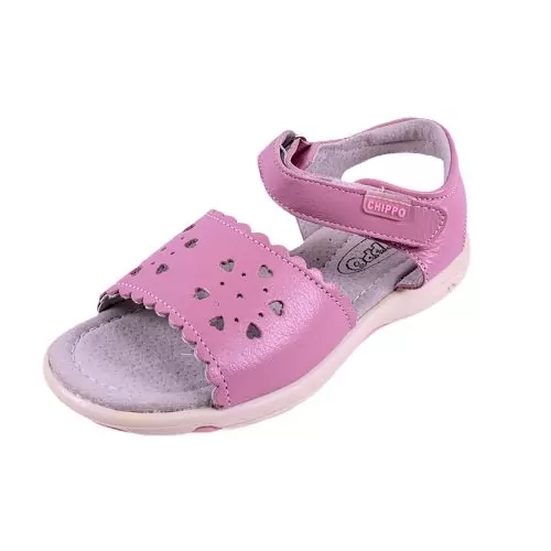 Детски сандали Chippo Kids 43399-2  Естествена кожа  Розов