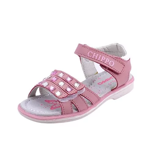 Детски сандали Chippo Kids 52004-2  Тройна-кожа  Розов