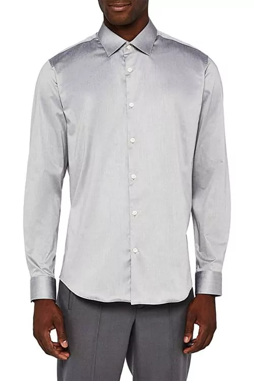 Мъжка риза MERAKI AZ14125-0517050  С дълги ръкави  Regular fit 