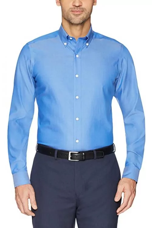 Мъжка риза Buttoned Down AZ14508-1200805  Classic Fit  Яка с копчета  Памучна