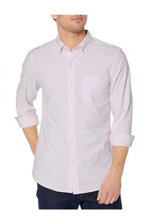 Мъжка риза Find Goodthreads AZ14125-8998264  Slim-fit  С дълги ръкави  Яка с копчета  Джоб