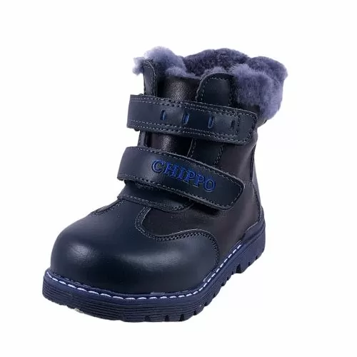 Детски боти Chippo Kids 544654-1  22-27  Естествена кожа  Тъмносин