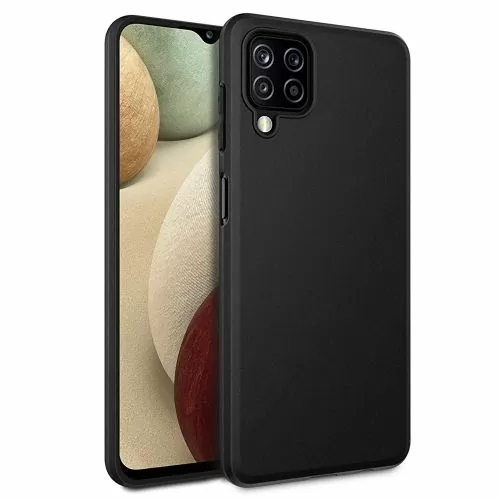 Калъф за телефон EasyAcc 8865z7 8865-20  За Samsung Galaxy A12 (6 5 инча)  TPU  Мат  Черен