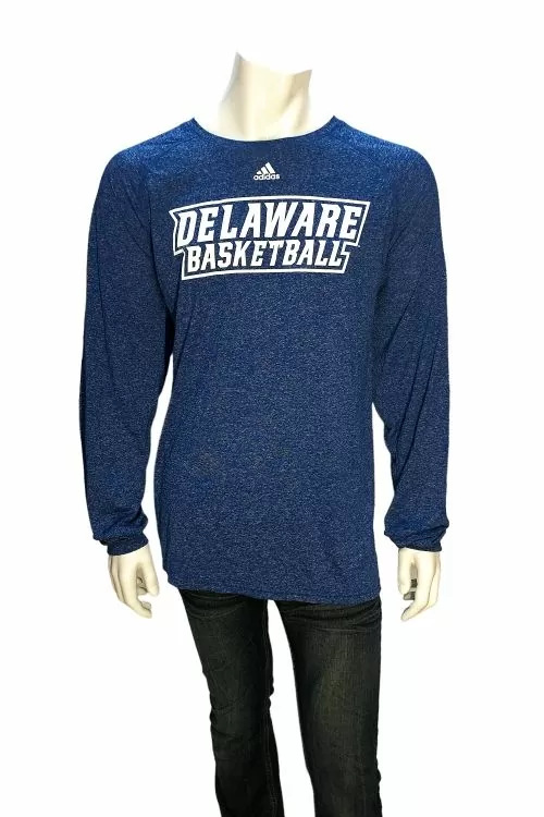 Мъжка блуза Adidas Е-2946157 10-96  Дълъг ръкав  Delaware Basketball  Син меланж  XL