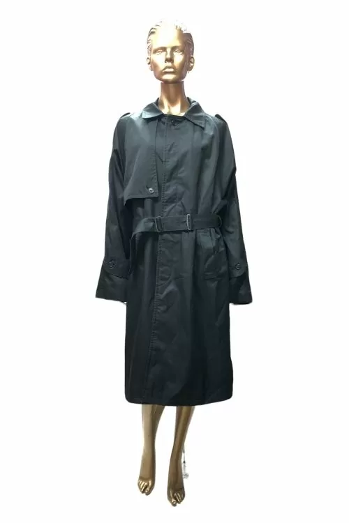 Асиметрично дамско палто JUP E 9834-04 10-222  Черен  4XL