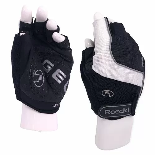 Унисекс ръкавици за колоездене Roeckl Sports Gel  1146260 10-97  Ергономична кройка  Гел-технология  Размер  10  Черен
