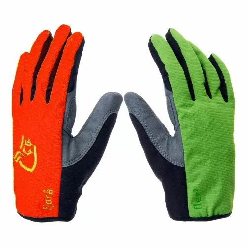 Спортни ръкавици Norrona fj oslash r aring  flex1 8572-01 10-98  Издръжливи  Вентилирани ръкавици  XS  6 5  Зелен Оранжев