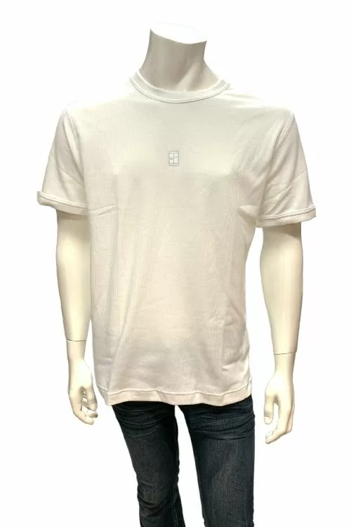Мъжка тениска Nike  141123 10-108 145  Бродирано лого  Памук  L XL  Бял