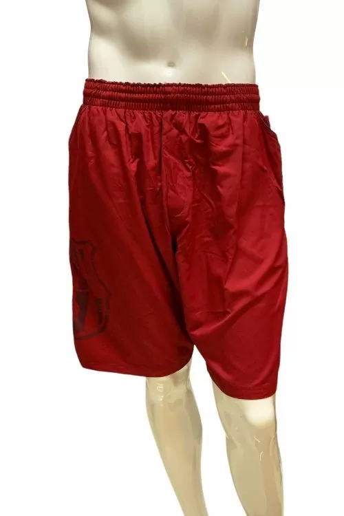 Мъжки спортен къс панталон Nike 115718-655-L 10-112  FC Barcelona  Тънък материал  Мрежа отвътре  L  Червен