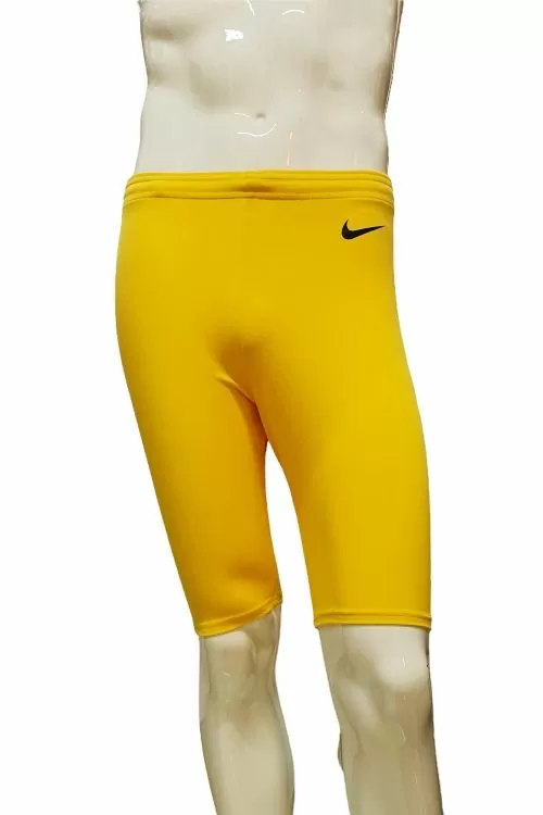 Мъжки спортен клин Nike 762714-701-XL 10-113  Къс  Еластична материя  Лого  XL  Жълт