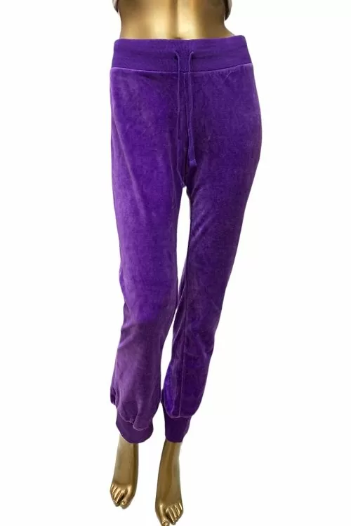 Дамско спортно долнище Nike The Athletic Dept 382051-540-XL 10-120  Валурен ефект  С ластик и връзки  Памук  Лилав  XL