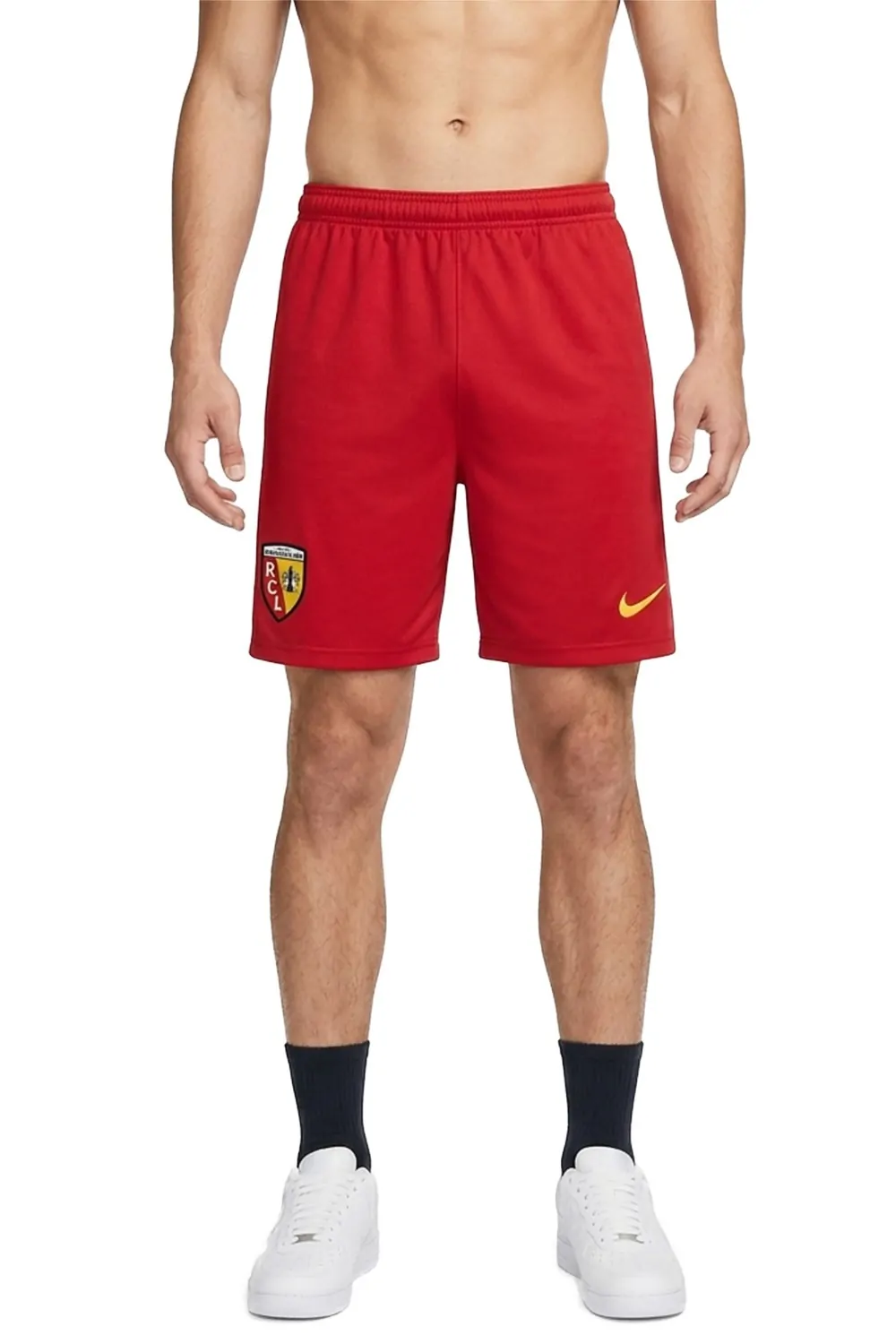 Мъжки футболни шорти Nike Authentic 118811-655-L 10-121 140  RC Lens  Бандаж  Ластик  Лека материя  Червен  L
