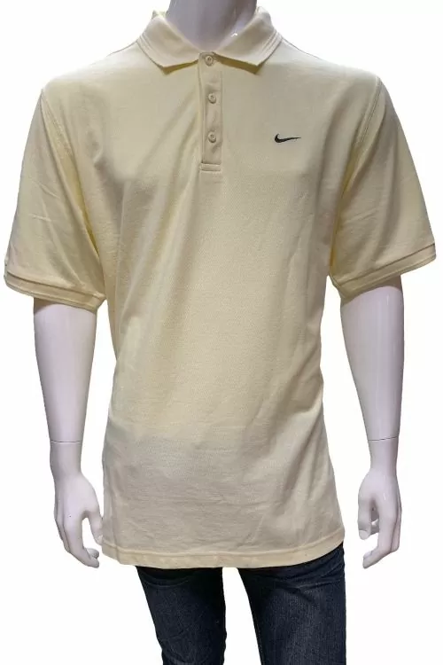 Мъжка спортна тениска Nike Golf Dri-Fit 187330-705-XL 10-123  Поло яка  Памук  Жълт  XL