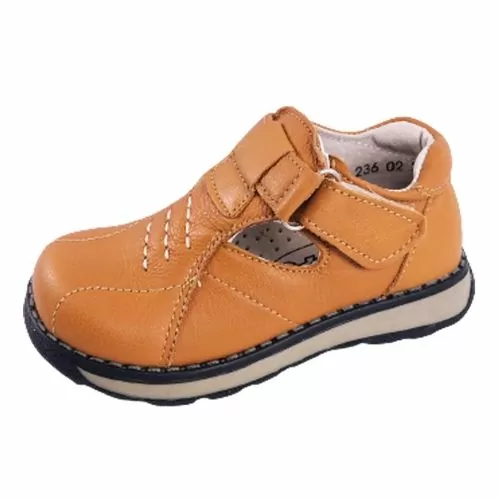 Детски обувки Chippo Kids 236-25-30 15-64 130  25-30  Полуотворени  Естествена кожа  Светлокафяв  Размер 24  14 50 см