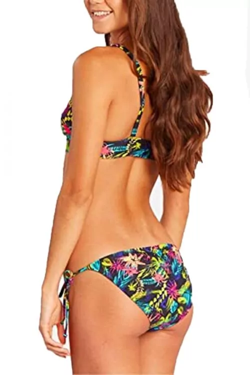 Дамски бански Billabong 392788-A3534  Долна част  Тропически принт  Многоцветен  M