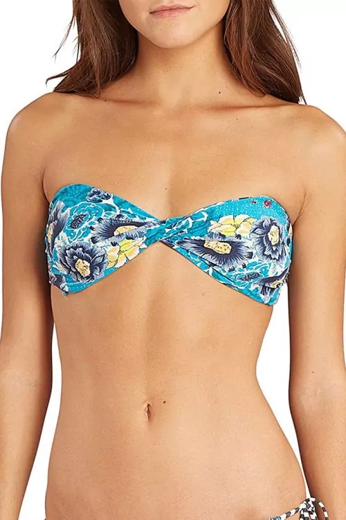 Дамски бански Billabong 394652-A3534  Горна част  Флорален принт  Син  XL