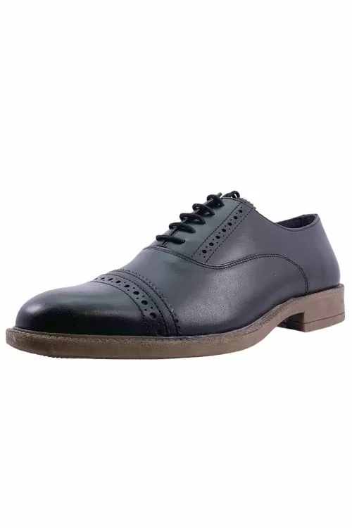 Мъжки обувки Redfoot Brogue  17816802 15-757  С връзки  Естествена кожа  Черен  42 EU