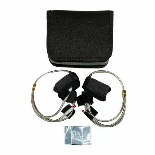 LED светлини за ролери Nighteye Bladelight  4101990 10-199  2 осветителни системи с по 3 светлини  Калъф  Многоцветен
