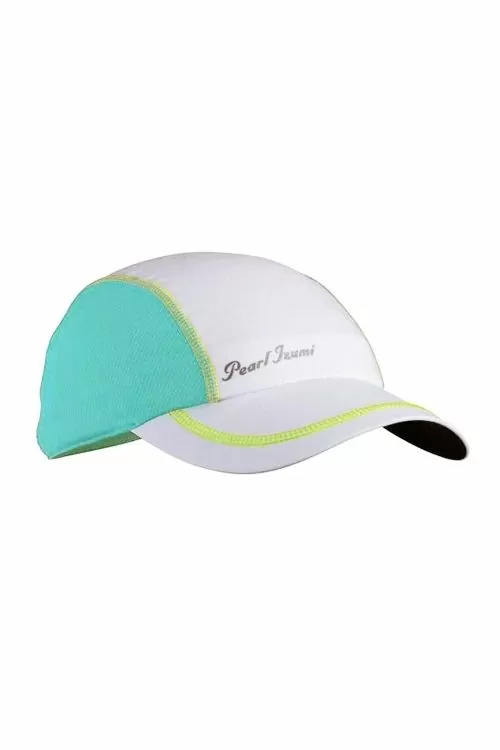 Дамска спортна шапка Pearl Izumi  1098346 10-193  Infinity Cup In-r-cool  Ice-fil технология  UPF 50   One Size  Бял Зелен