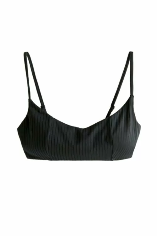 Дамски бански JUP LPP 4298E-99X  Горна част  Тип бюстие  Рипсена материя