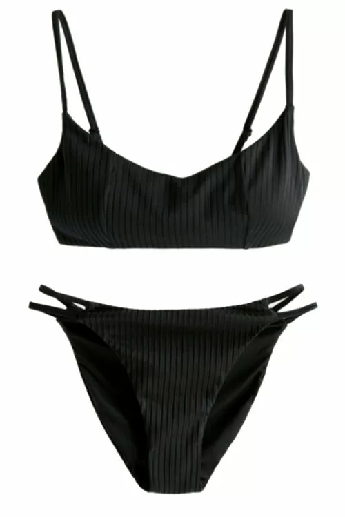Дамски бански JUP LPP 4298E-99X  2 части  Рипсена материя