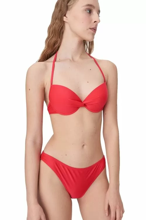 Дамски бански JUP LPP XT634  2 части  Преплитане между чашките