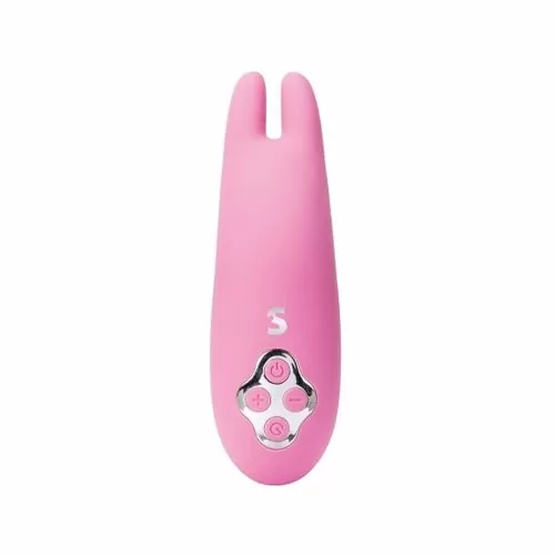 Водоустойчив вибратор Shots Toys 794680 10-345  10 скорости  14 5см Розов
