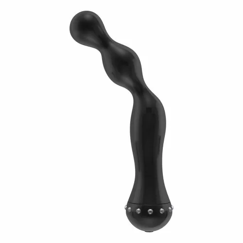 Интимен масажор Shots Toys 795571 10-351  Deluxe The Sapphire Black Luxury  10 скорости  18 5 см  Черен
