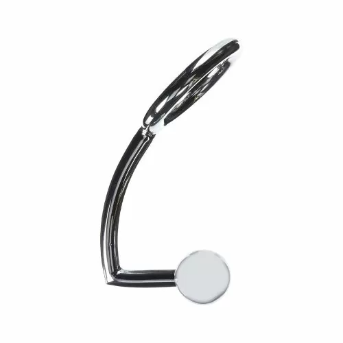 Пенис пръстен с хромирано анално топче Master Series 14651 10-349  Chrome Plated Anal Ball with Cock Ring  14 см  Хром