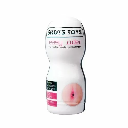 Секс играчка за мъже Shots Toys 967640 10-351 254  Easy Rider-Anal  Реалистичен  С лубрикант  16 см  Телесен цвят