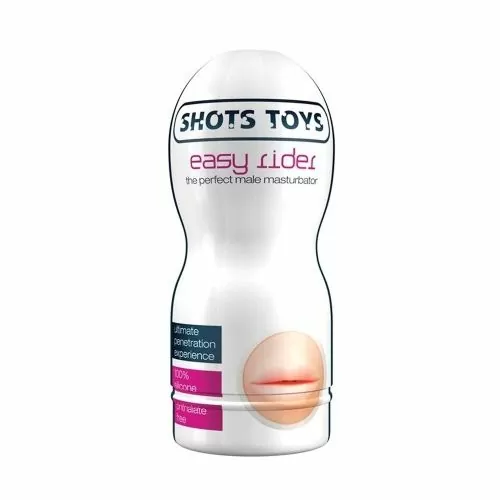 Секс играчка за мъже Shots Toys 967657 10-351 254  Easy Rider-Mouth  Реалистичен  С лубрикант  16 см  Телесен цвят