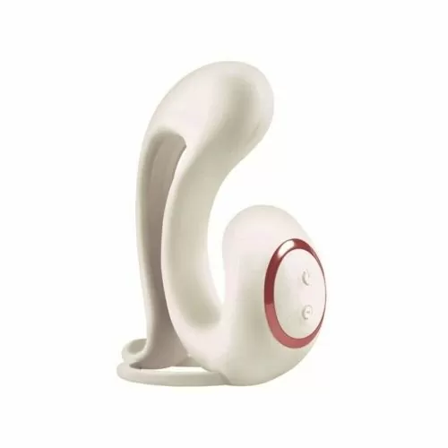 Интимен масажор NS Novelties 096044 10-239  Luxe Opus Pleasure Vibe Ivory  10 функции  13 5 х 2 9 см  Бял
