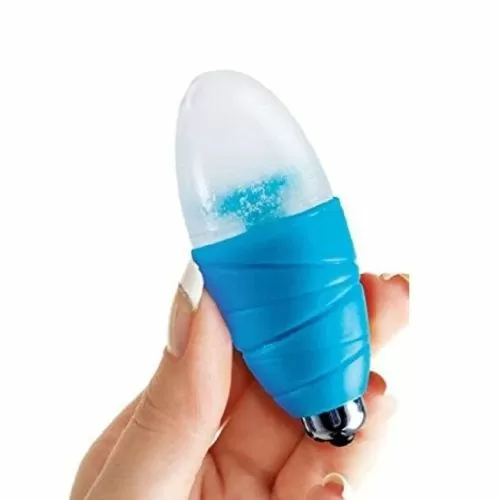 Интимен масажор Touch eacute  968920 10-239  Vibrating Ice Massager  Охлаждащо докосване  Син