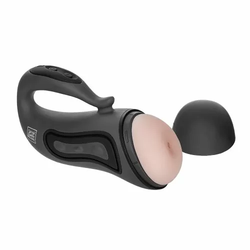 Секс играчка за мъже California Exotics Apollo Alpha Stroker 082107 10-242  Gender Neutral  30 мощни функции  25 4 см х 12 7 см  Телесен цвят