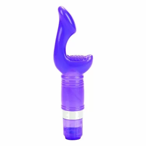 Интимен масажор California Exotic 057617 10-246  Platinum Edition Personal Pleasurizer  9 мощни функции  6 х 3 см  Лилав