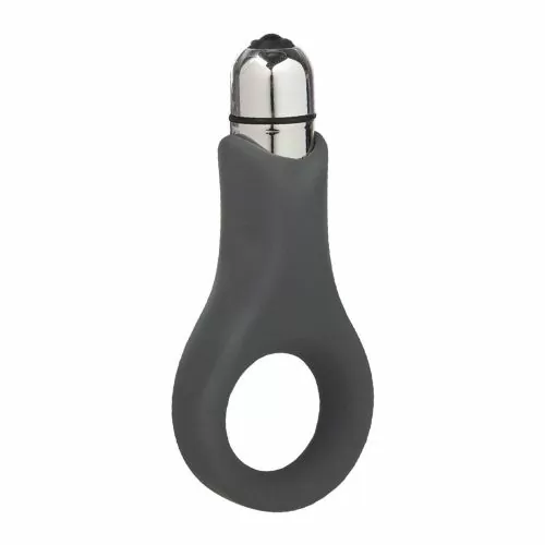 Вибриращ пенис пръстен Calexotics 077509 10-245  Embrace Couples Ring  7 мощни функции  8 25 cm x 4 5 cm  Сив