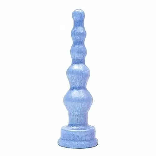 Анален разширител Doc Johnson 001292 10-251, Platinum Silicone The Groove, 16,5 x 3 см, Син
