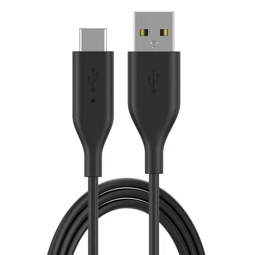 Кабел Amazon Basics USB-C to USB-A 5002080 10-179  0 9 м  Черен