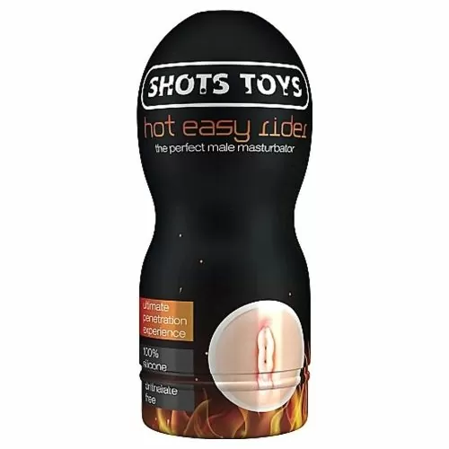 Секс играчка за мъже Shots Toys 16498460 10-254  Hot Easy Rider  Реалистичен  С лубрикант  16 см  Телесен цвят
