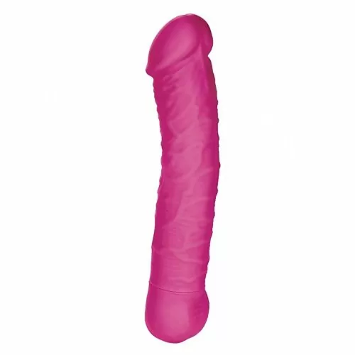 Водоустойчив вибратор California Exotic 078094 10-255  Silicone Basics  10 мощни функции  17 25 x 4 5 cm  Розов