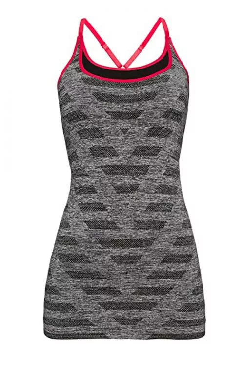 Дамски спортен топ Activewear AZ13780-0570895, С регулируеми презрамки, Черен, L