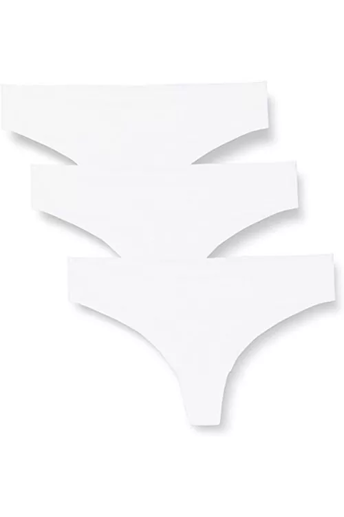 Комплект дамски бикини Find Iris amp Lilly 0723789-A14783  Прашки  Безшевни  3 броя  Бял  L