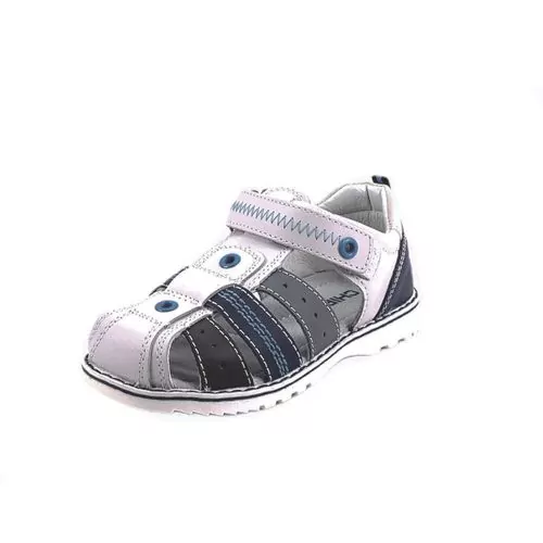 Детски сандали Chippo Kids 52003-1 ML1-32-2  26-31  Естествена кожа  Бял Тъмносин