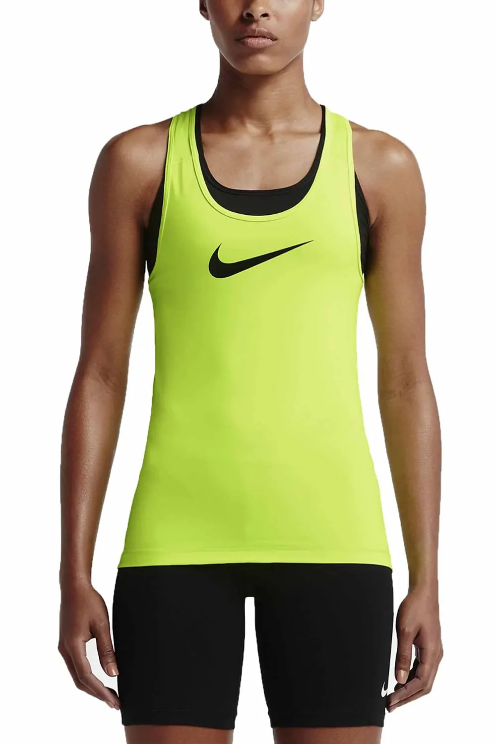 Дамски спортен потник Nike Dri-Fit Pro Training 5893697 10-499  XL  Жълт
