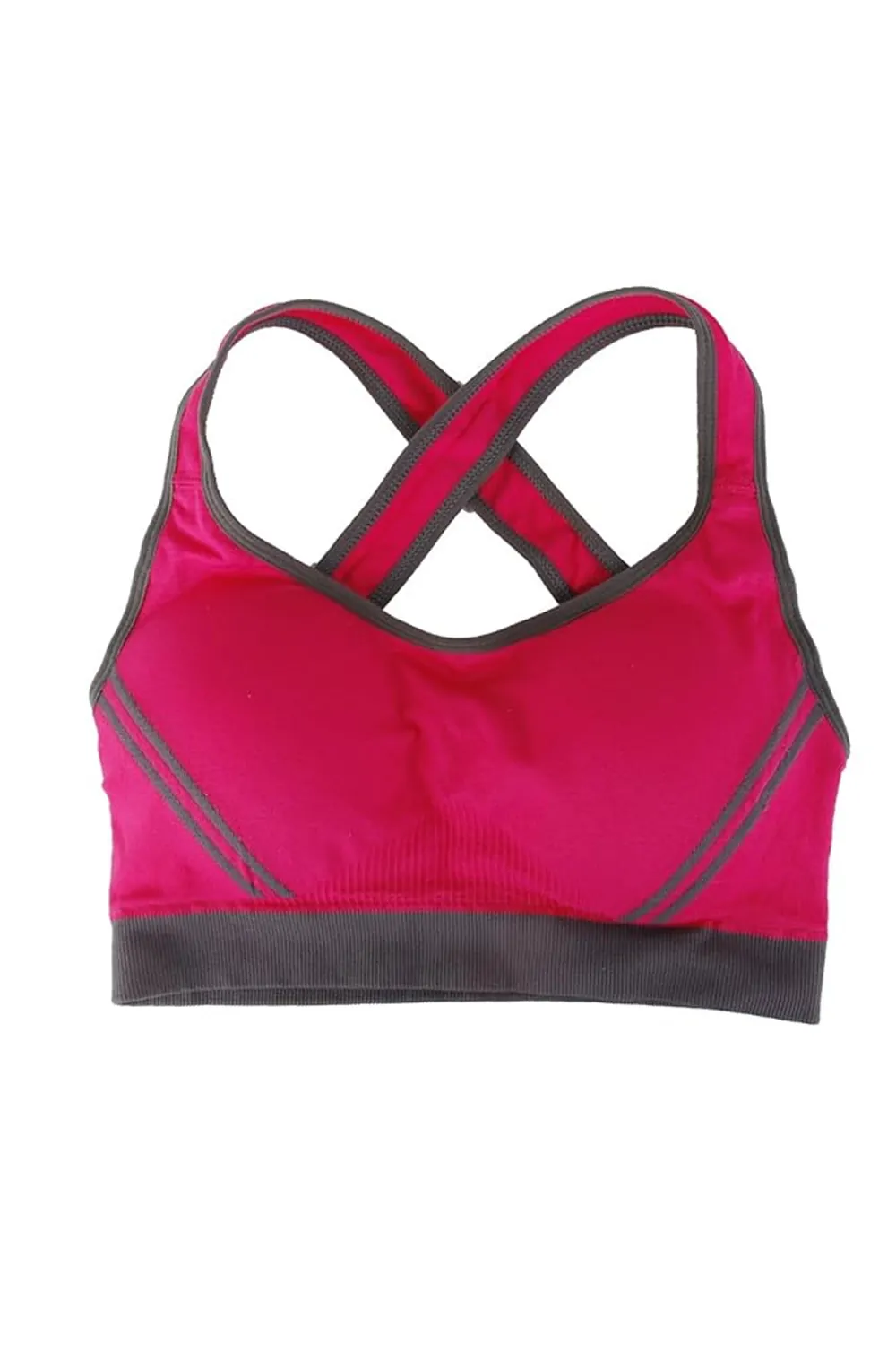 Спортно бюстие Calvin Klein Zip Back Lazer-Logo Bralette Bra 5914386 10-499  M  B75см 85 см  Черен
